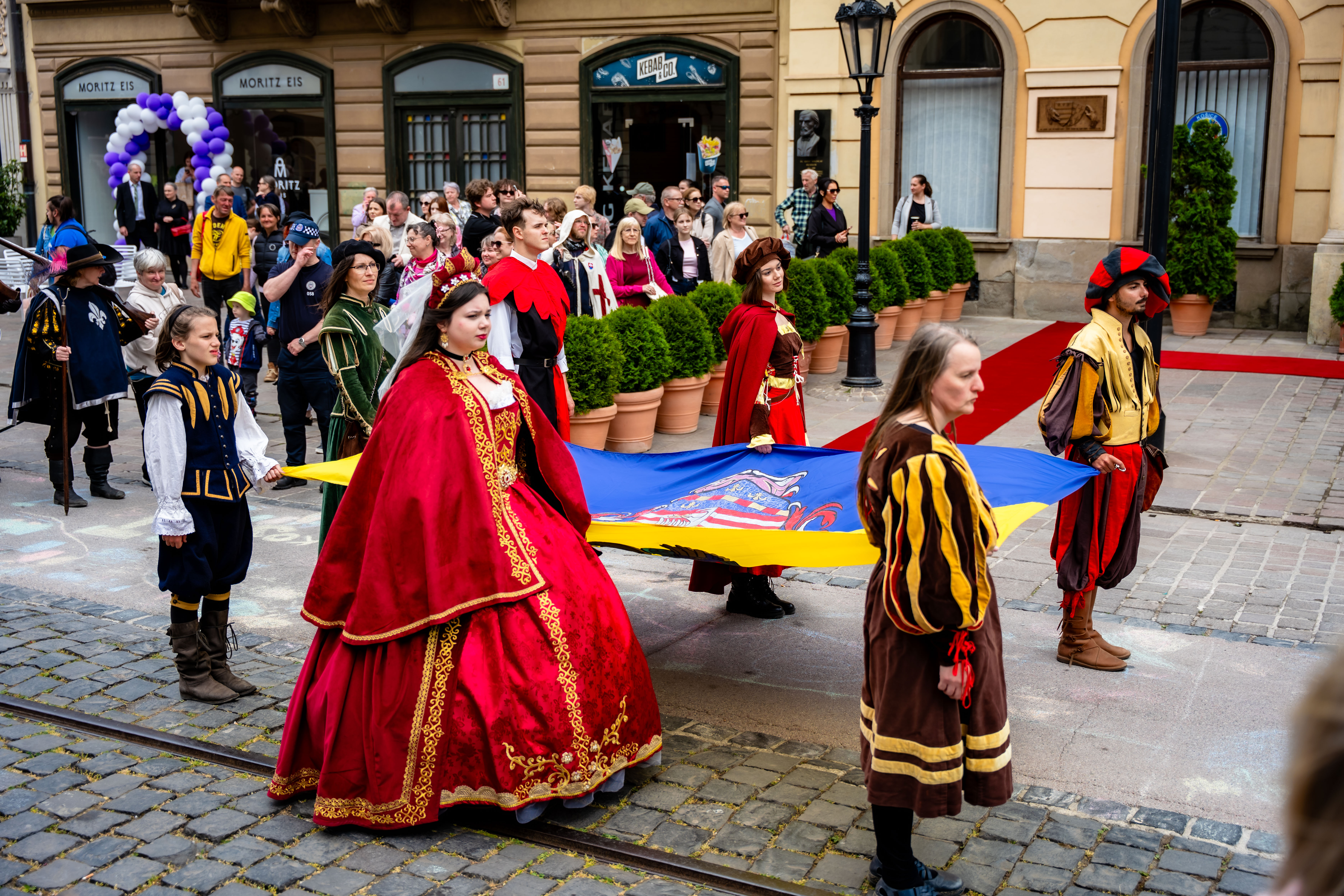 Slavnostne vztycovanie mestskej vlajky pri prilezitosti Dna mesta Kosice-1